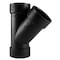 Charlotte Pipe And Foundry Charlotte Pipe 1-1/2 in. Hub X 1-1/2 in. D Hub ABS Wye ABS006000600 - alternate 1